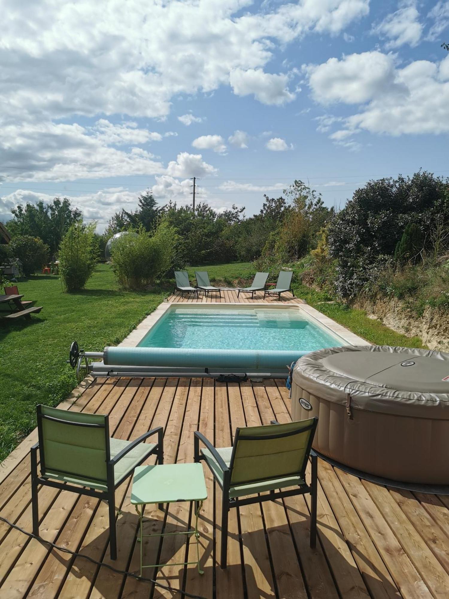 Bed and Breakfast La Bulle Des Champs Champmotteux Экстерьер фото