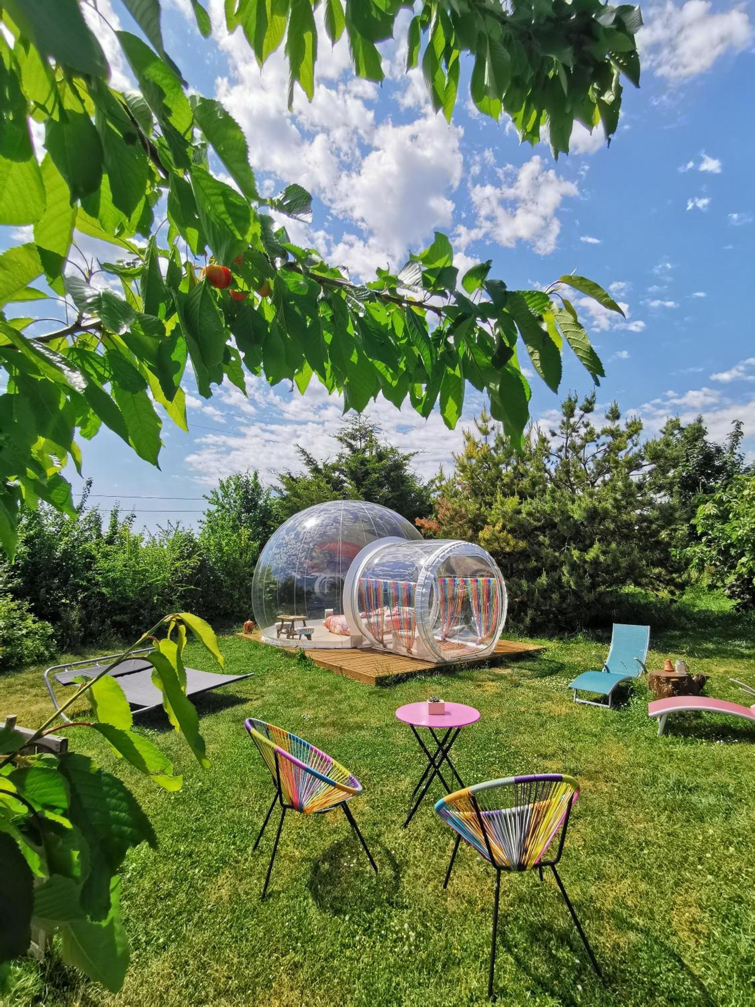Bed and Breakfast La Bulle Des Champs Champmotteux Экстерьер фото